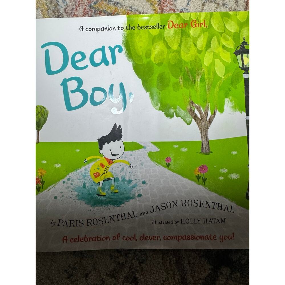 Dear Boy Hardcover Children’s Book by Paris & Jason Rosenthal | Inspirational